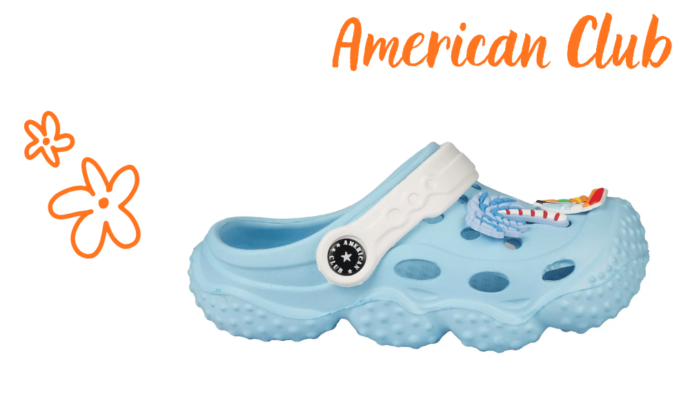 Klapki basenowe American Club NH-131/24 niebieskie