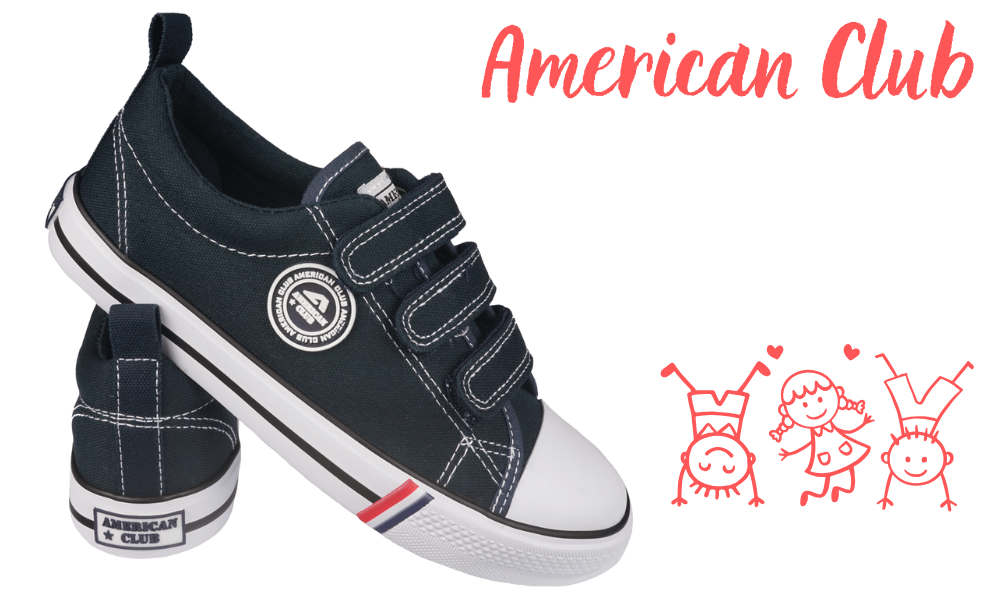 Tenisówki dziecięce American Club CLH-33