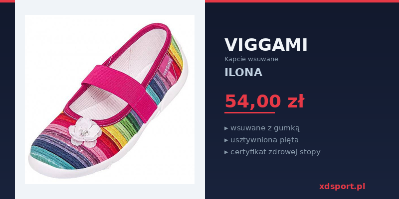 Kapcie Viggami ILONA wsuwane - blog