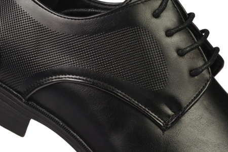 Męskie półbuty eleganckie Badoxx MMXC-472BLBL czarne