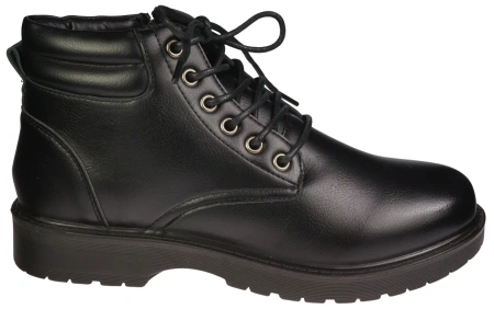 Męskie trapery zimowe ocieplane obuwie zimowe Le Scarpe MA8131-1BL czarne