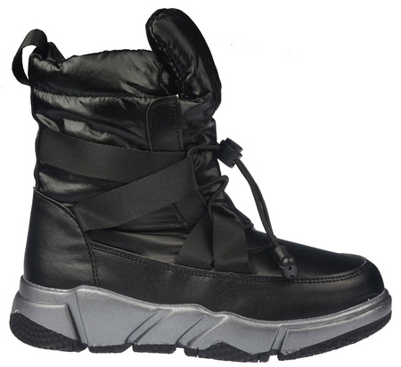 Buty zimowe dziecięce Clibee CA-91BL czarne