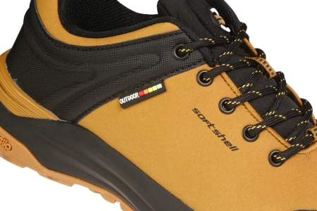 Męskie buty sportowe American Club MHL212CO brązowe
