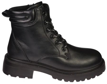 Damskie obuwie zimowe buty damskie Skotnicki DB-3/205BL czarne
