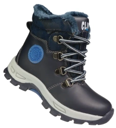 Dziecięce zimowe buty Clibee BH-131BU granatowe