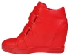Buty przejściowe damskie Sergio Leone D28789CE czerwone