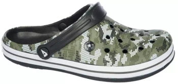 Młodzieżowe klapki basenowe American Club DCL-02GR zielone