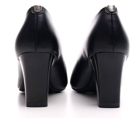 Półbuty damskie Sergio Leone DPB403BL czarne