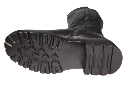 Damskie obuwie zimowe buty damskie Skotnicki DB-3/203BL czarne