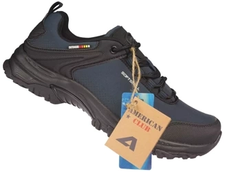 Damskie buty trekkingowe American Club WT-186/24 granatowe buty sportowe
