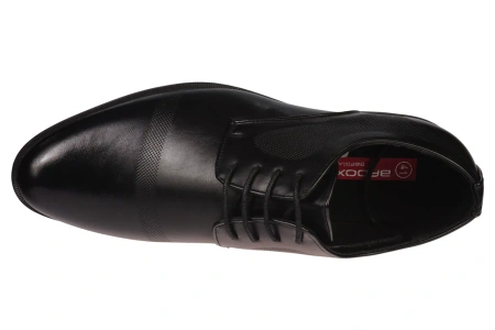 Męskie półbuty eleganckie Badoxx MMXC-472BLBL czarne