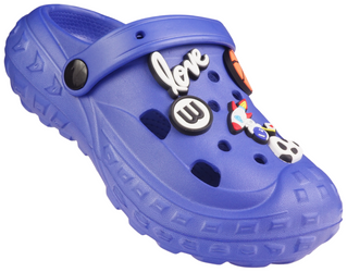 Dziecięce klapki basenowe Sport CH428NA granatowe