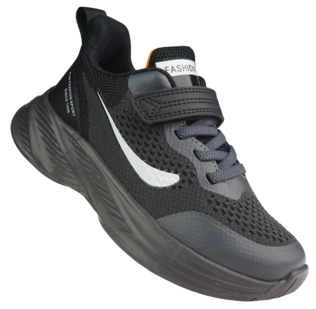 Dziecięce buty sportowe sneakersy dziecięce BESSKY CBY4329-5CDGY szare