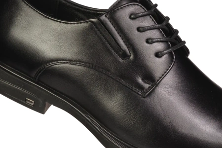 Męskie półbuty eleganckie Skotnicki MP-4-7049BL czarne