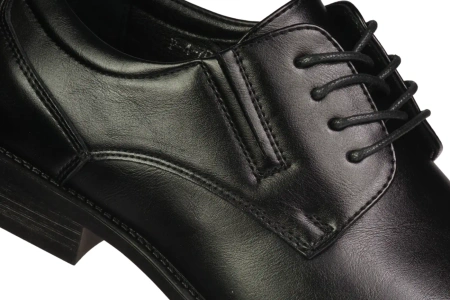 Męskie półbuty eleganckie Skotnicki MP-4-7046BL czarne