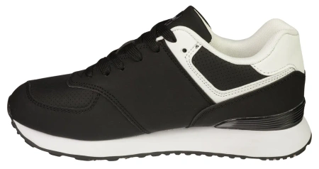 Damskie buty sportowe American Club damskie sneakersy DHA91BL czarne