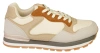 Damskie buty sportowe American Club damskie sneakersy DFH82BE beżowe