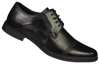Męskie półbuty eleganckie Badoxx NMXC-472BLBL czarne