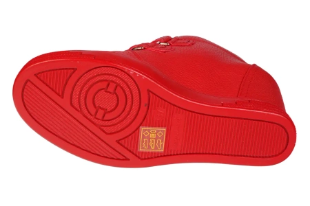 Buty przejściowe damskie Sergio Leone D28789CE czerwone
