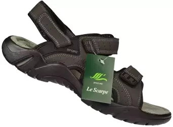 Sandały męskie Le Scarpe Club MA8700-4DGY szare