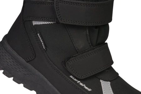 Dziecięce buty zimowe śniegowce dziecięce American Club CHL239BL czarne