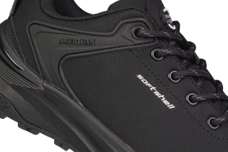 Młodzieżowe buty sportowe softshell American Club DHL225BL czarne