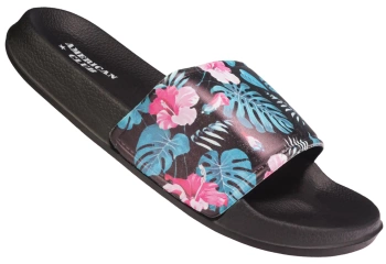 Młodzieżowe klapki basenowe American Club DNH-125BL czarne