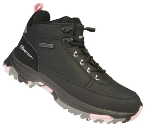 Damskie trapery zimowe damskie buty zimowe American Club DAA52BL czarne