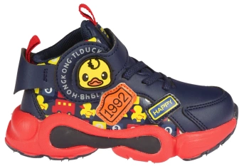 Dziecięce buty sportowe American Club sneakersy dziecięce ABD17/21BLRE