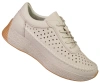 Skórzane buty sportowe damskie Sergio Leone DSP013SZ szare