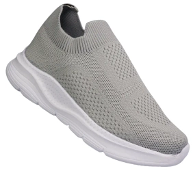 Damskie buty sportowe Atletico sneakersy damskie wsuwane DXY-18703GY szare