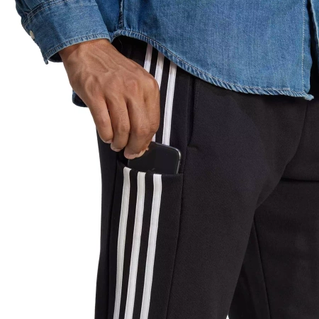 Spodnie męskie adidas Essentials French Terry Tapered Cuff 3-Stripes HA4337