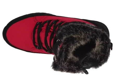 Buty zimowe damskie śniegowce American Club DSN-44RE czerwone buty zimowe