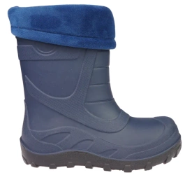Kalosze dziecięce, gumowe kalosze dziecięce Apawwa CJ373NA granatowe