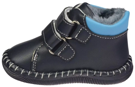 Dziecięce zimowe buty Apawwa niechodki FD121NA granatowe