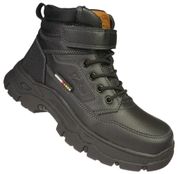 Dziecięce buty zimowe American Club CXD159BL czarne