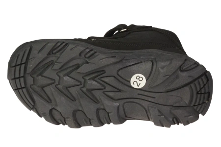 Dziecięce trapery zimowe American Club CSN60BL czarne