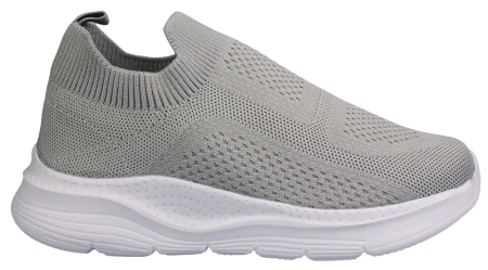 Damskie buty sportowe Atletico sneakersy damskie wsuwane DXY-18703GY szare