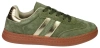 Skórzane buty sportowe damskie Sergio Leone DSP106KH khaki