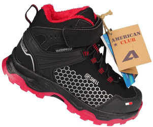 Dziecięce zimowe buty American Club HL-29BLRE