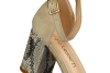 Eleganckie Sandały damskie Sergio Leone DSK873SZWA szare