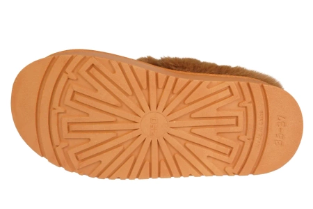 Damskie pantofle firmy Jomix D51255BR w kolorze brązowym