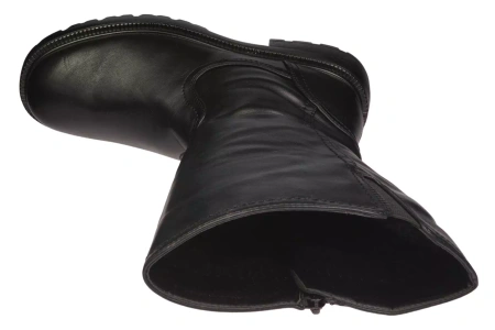 Damskie obuwie zimowe buty damskie Skotnicki DB-3/203BL czarne