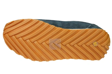 Skórzane buty sportowe damskie Sergio Leone DSP001GR granatowe