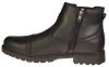 Eleganckie męskie skórzane buty zimowe American Club MCY131BL czarne