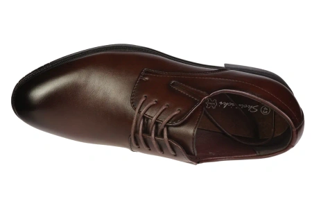 Męskie półbuty eleganckie Skotnicki MP-4-7047BR brązowe