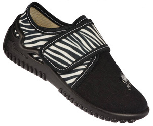 Tenisówki dziecięce kapcie dziecięce ZetPol ZEBRA