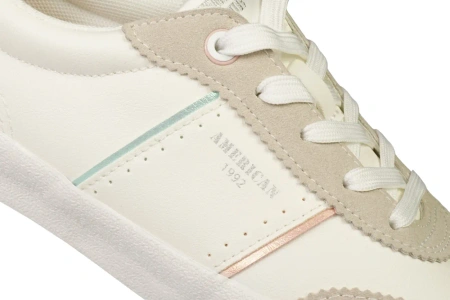 Damskie buty sportowe American Club DFH92WH białe