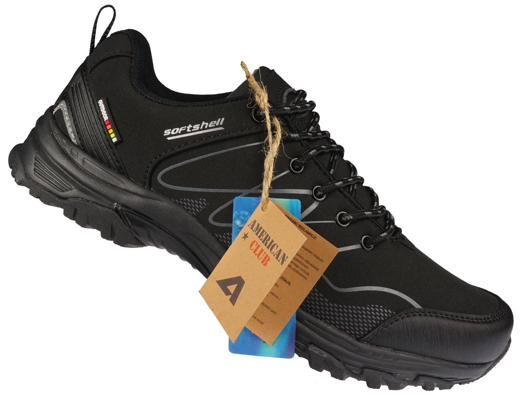 Buty trekkingowe męskie American Club WT-120BL