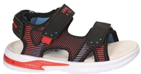 Dziecięce sandały American Club BHL-78BLRE czarne